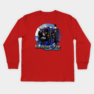 Washing T'on and The Presidents Kids Long Sleeve T-Shirt